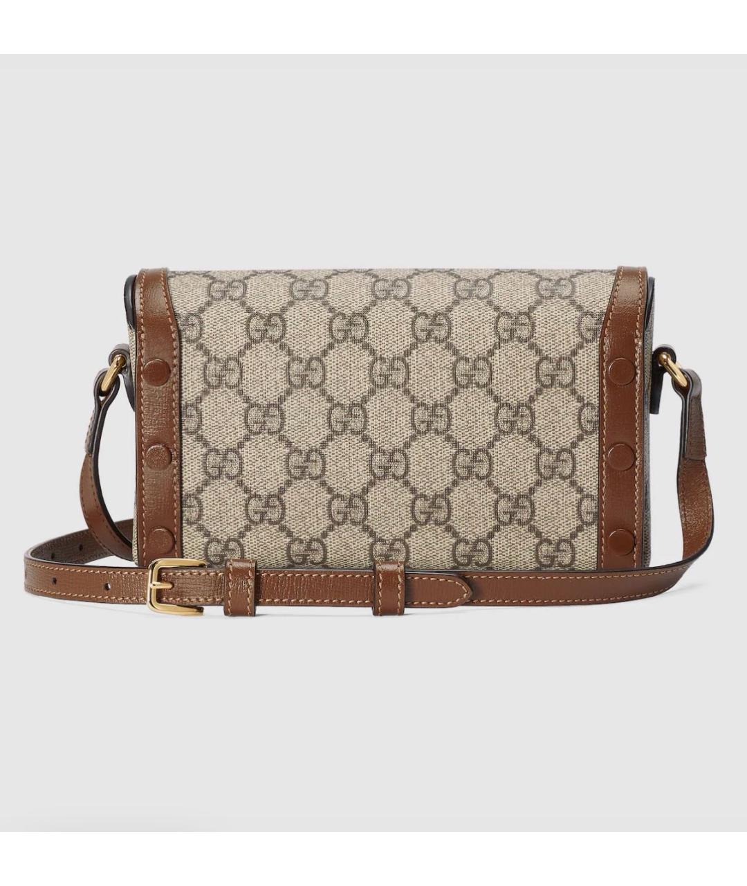 GUCCI Коричневая сумка через плечо, фото 5