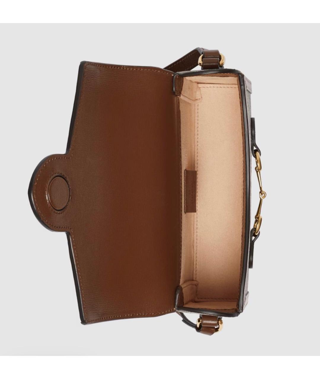 GUCCI Коричневая сумка через плечо, фото 4