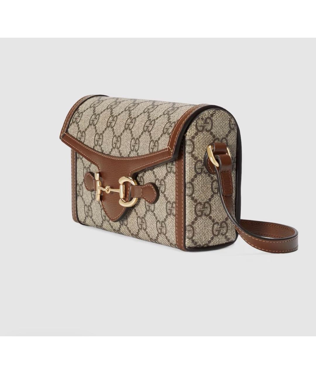 GUCCI Коричневая сумка через плечо, фото 3