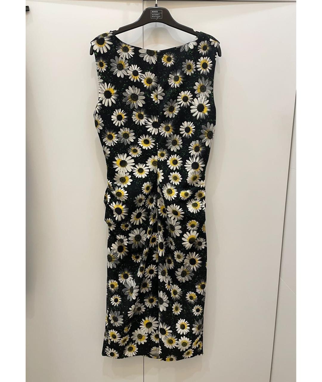 MOSCHINO Мульти полиэстеровое коктейльное платье, фото 2