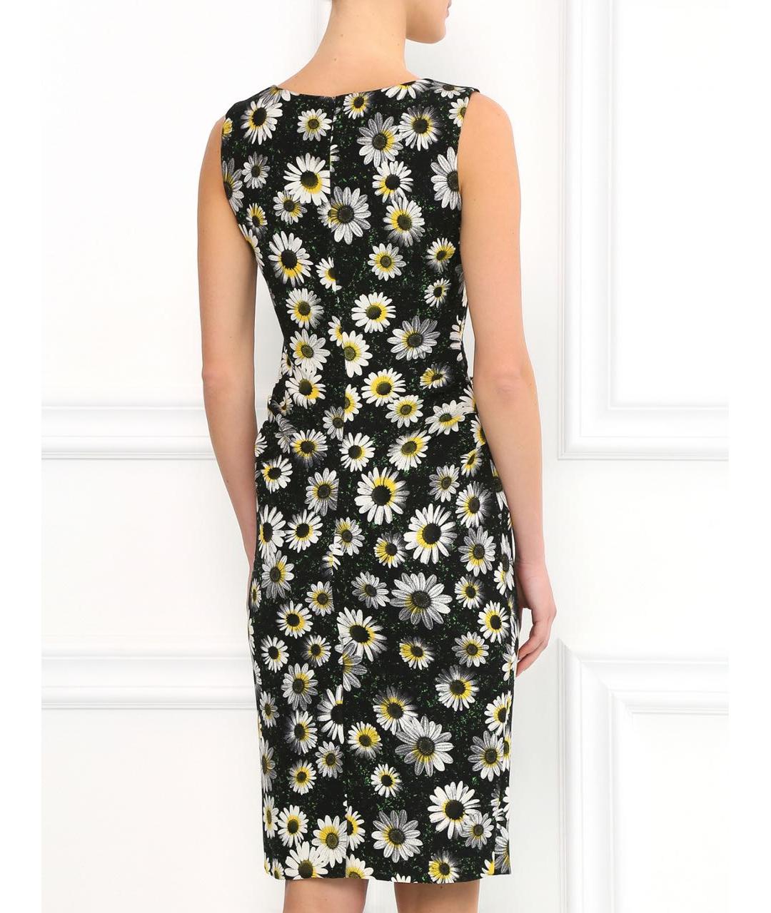 MOSCHINO Мульти полиэстеровое коктейльное платье, фото 8