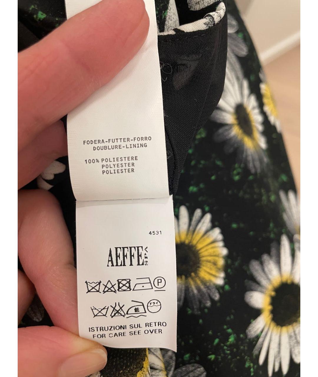 MOSCHINO Мульти полиэстеровое коктейльное платье, фото 7