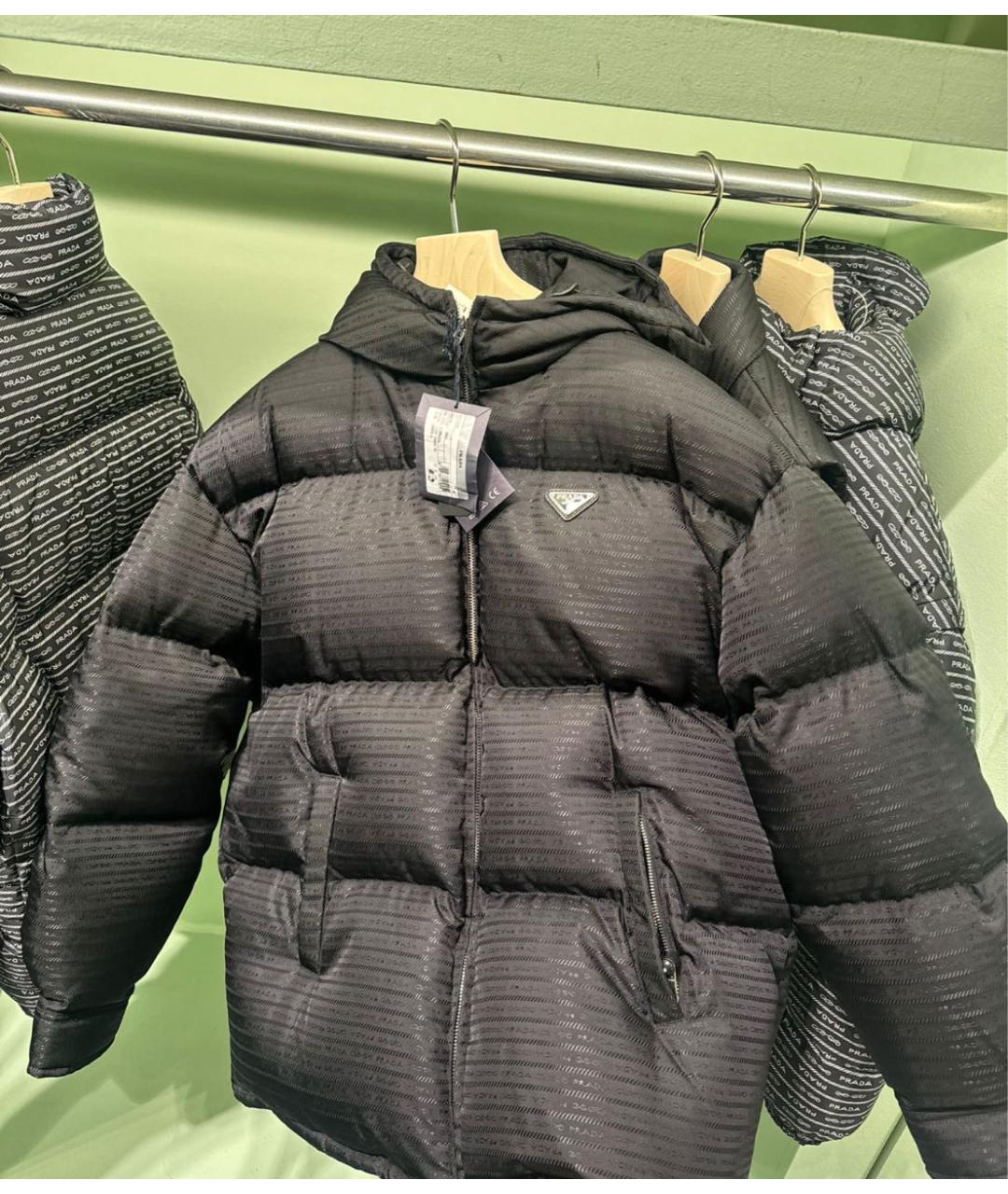 PRADA Черная куртка, фото 2