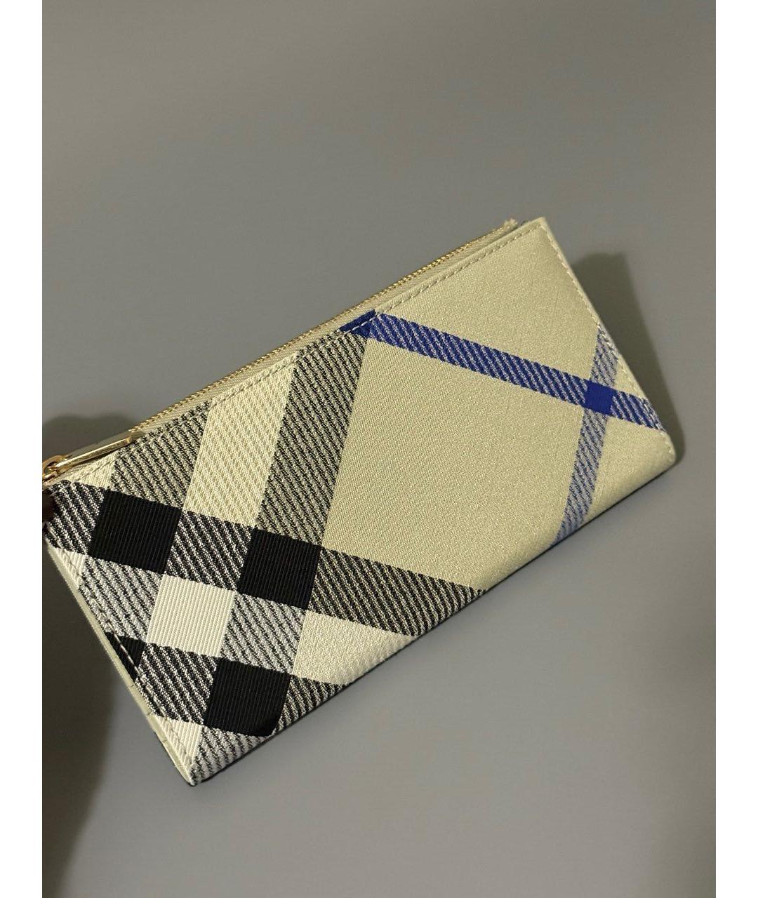 BURBERRY Мульти кожаный кошелек, фото 5