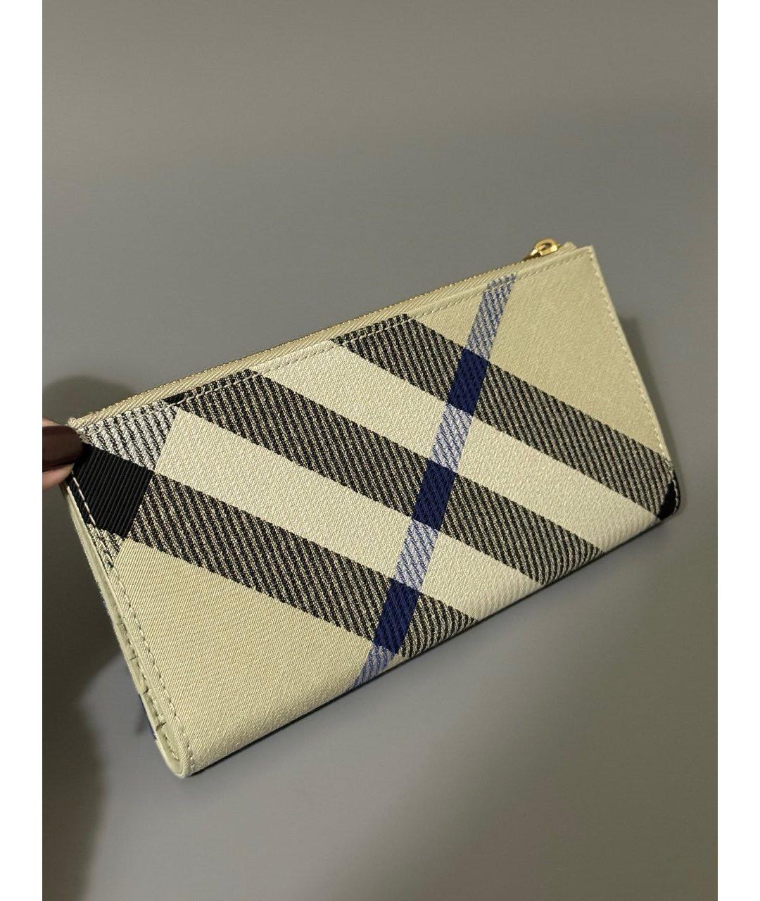 BURBERRY Мульти кожаный кошелек, фото 8