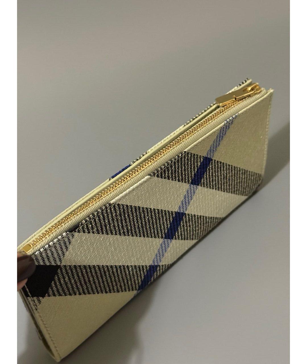 BURBERRY Мульти кожаный кошелек, фото 7