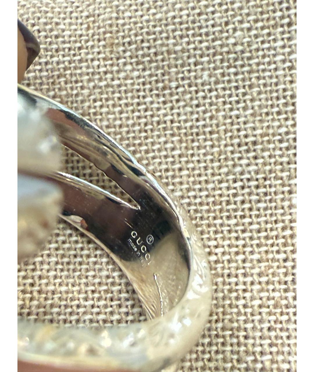 GUCCI Серебряное серебряное кольцо, фото 8