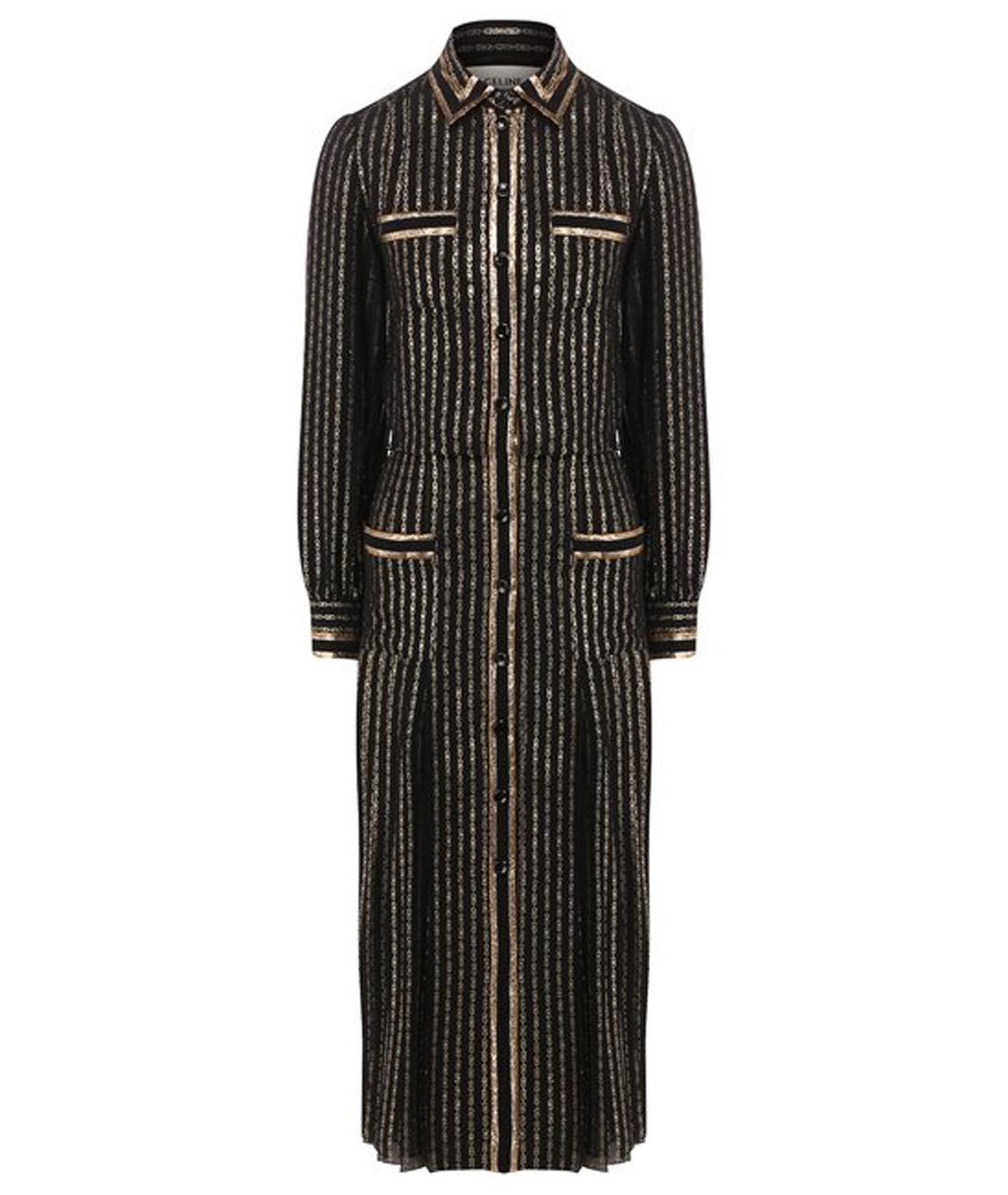 CELINE Мульти шелковое вечернее платье, фото 1