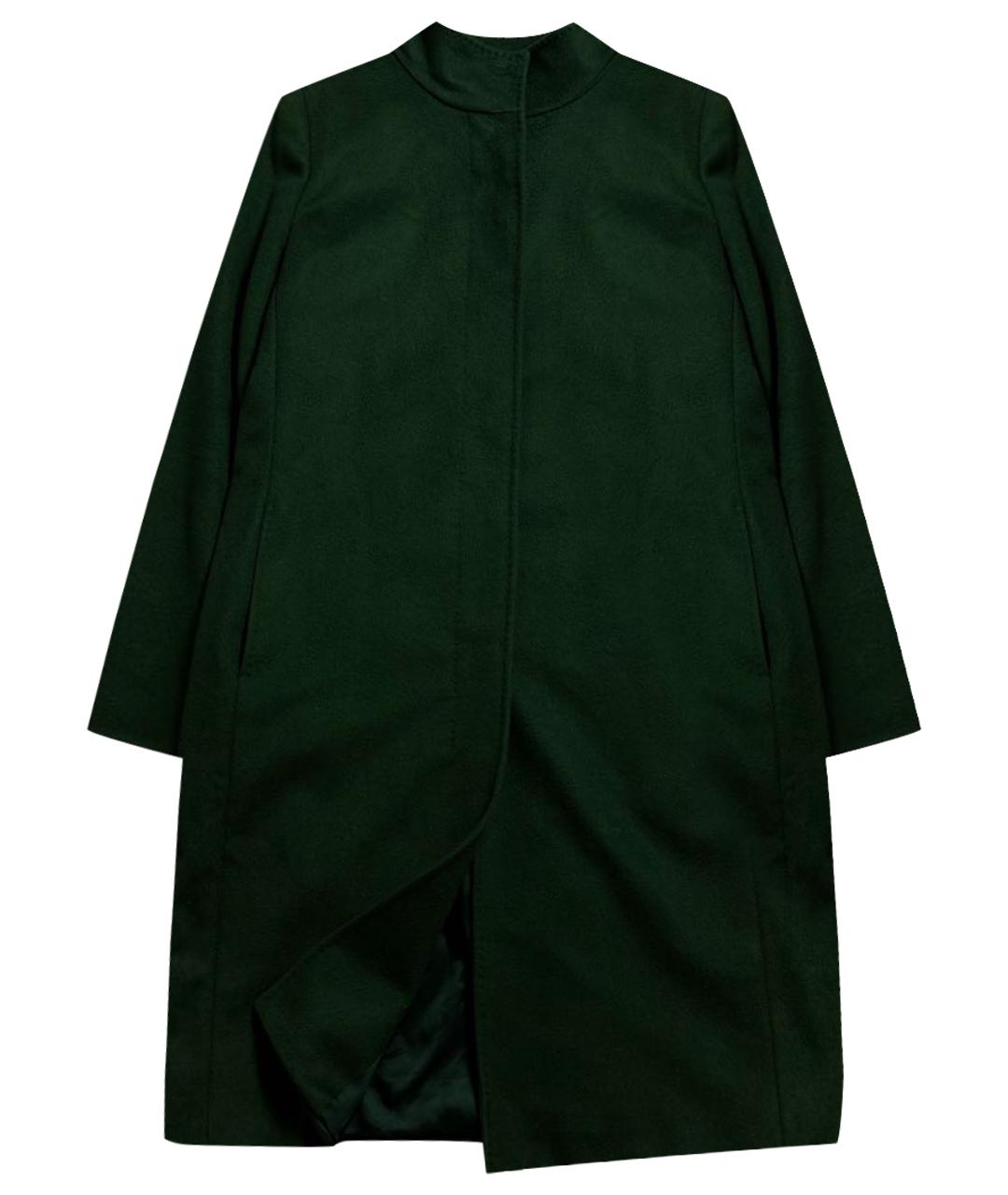 MAX MARA STUDIO Зеленые кашемировое пальто, фото 1