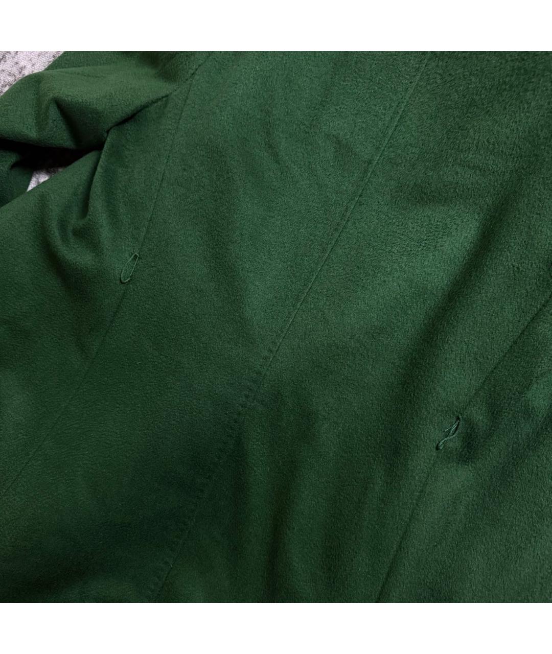 MAX MARA STUDIO Зеленые кашемировое пальто, фото 4