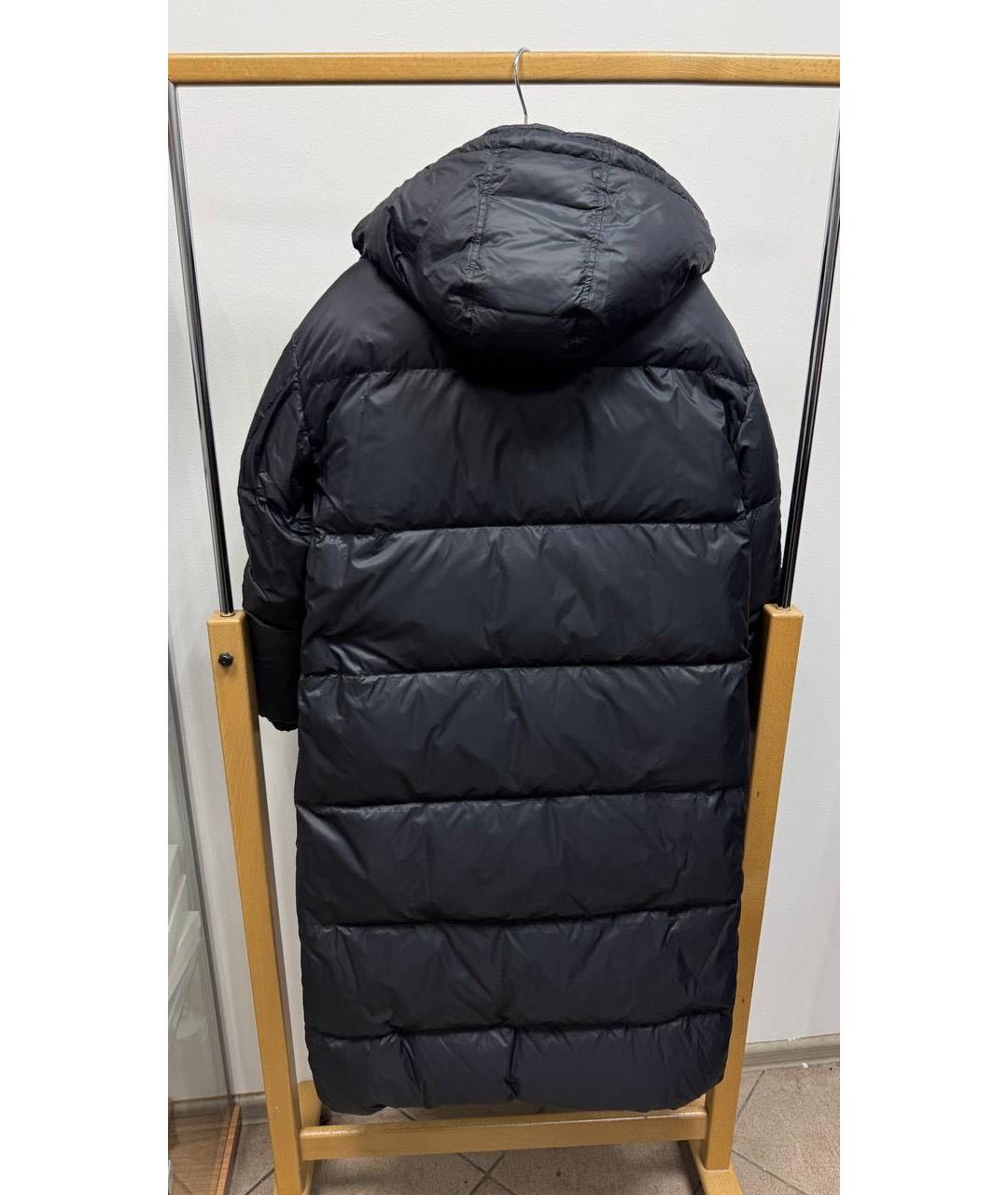 ARMY YVES SALOMON Синяя полиэстеровая куртка, фото 6