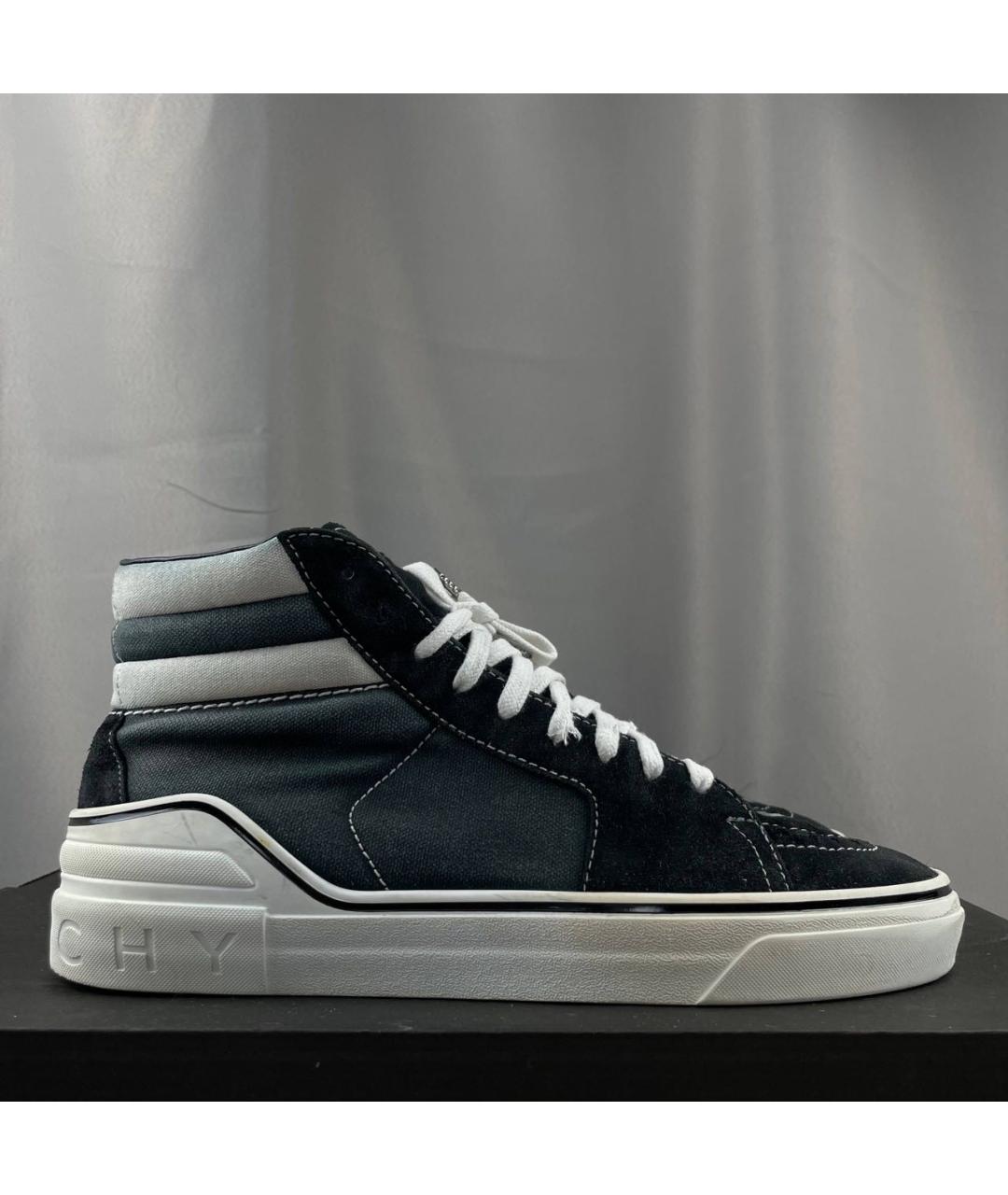 GIVENCHY Мульти текстильные высокие кроссовки / кеды, фото 9