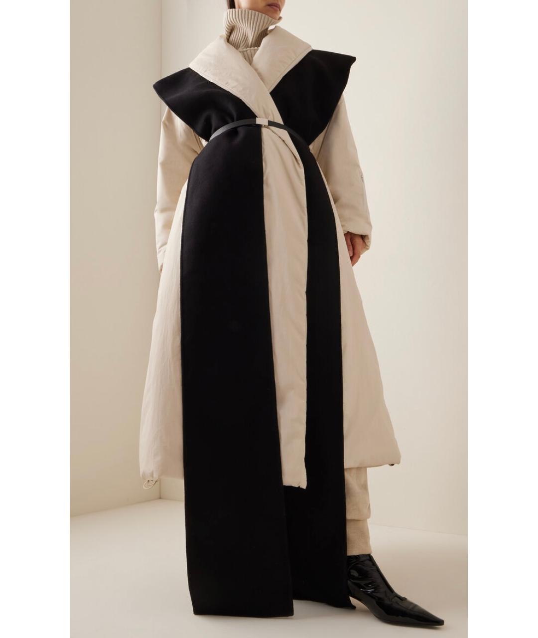 THE ROW Белое полиамидовое пальто, фото 6