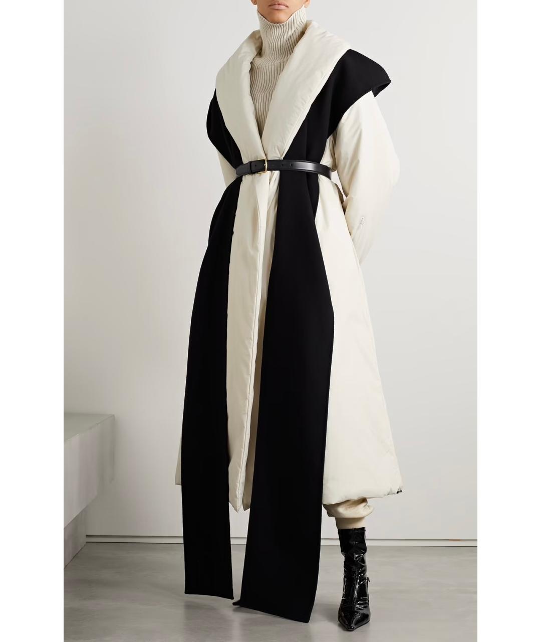 THE ROW Белое полиамидовое пальто, фото 3