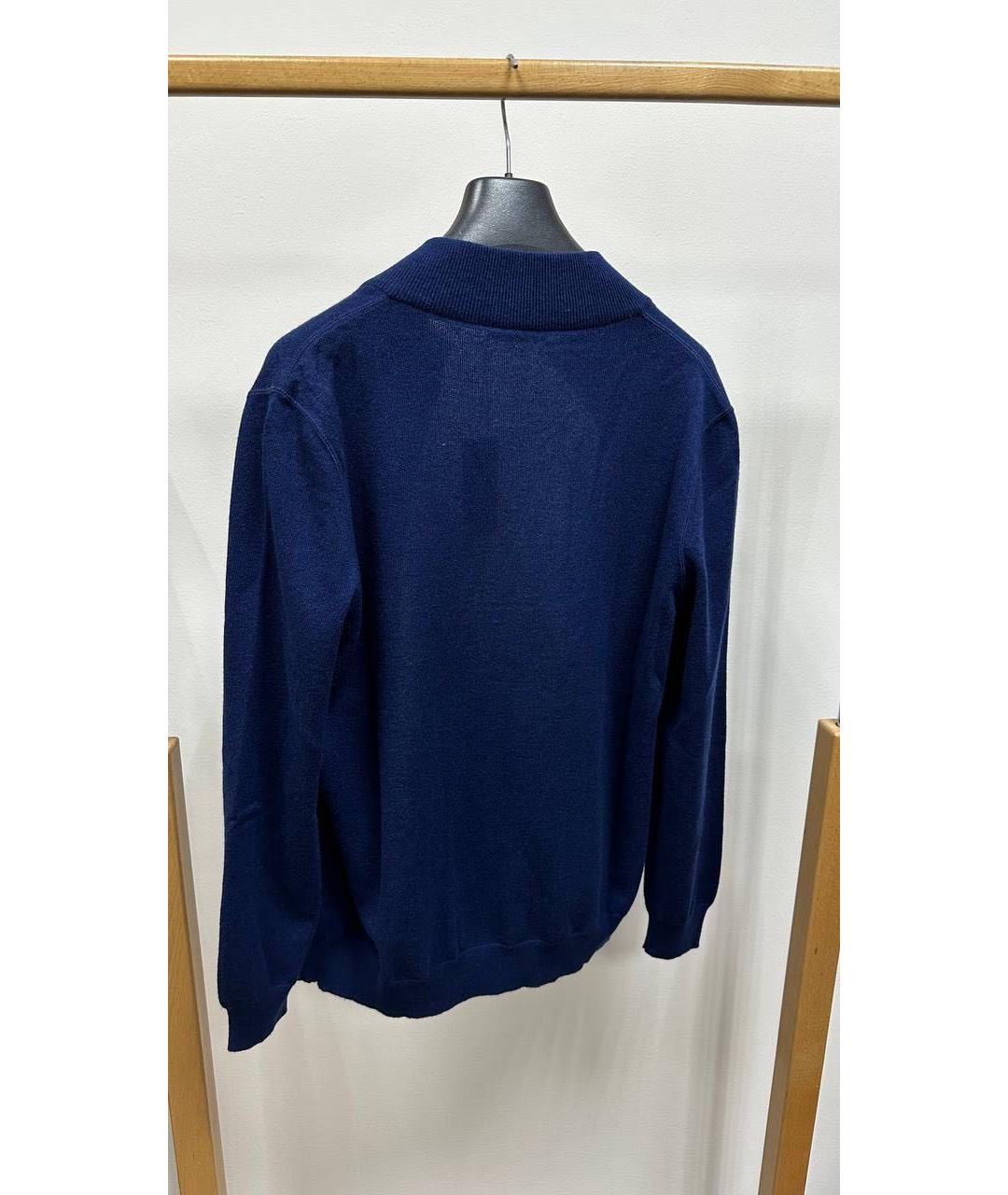 SVEVO Темно-синий кашемировый кардиган, фото 3