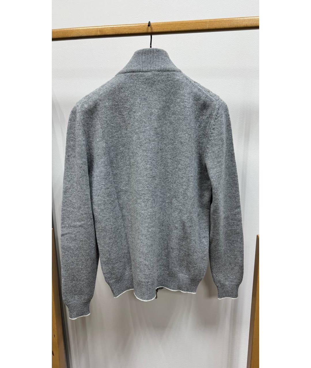 SVEVO Серый кашемировый кардиган, фото 5