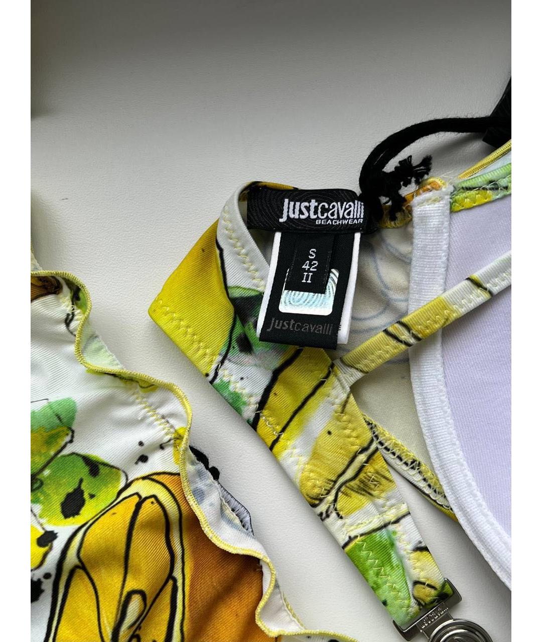 JUST CAVALLI Мульти полиамидовый купальник, фото 5