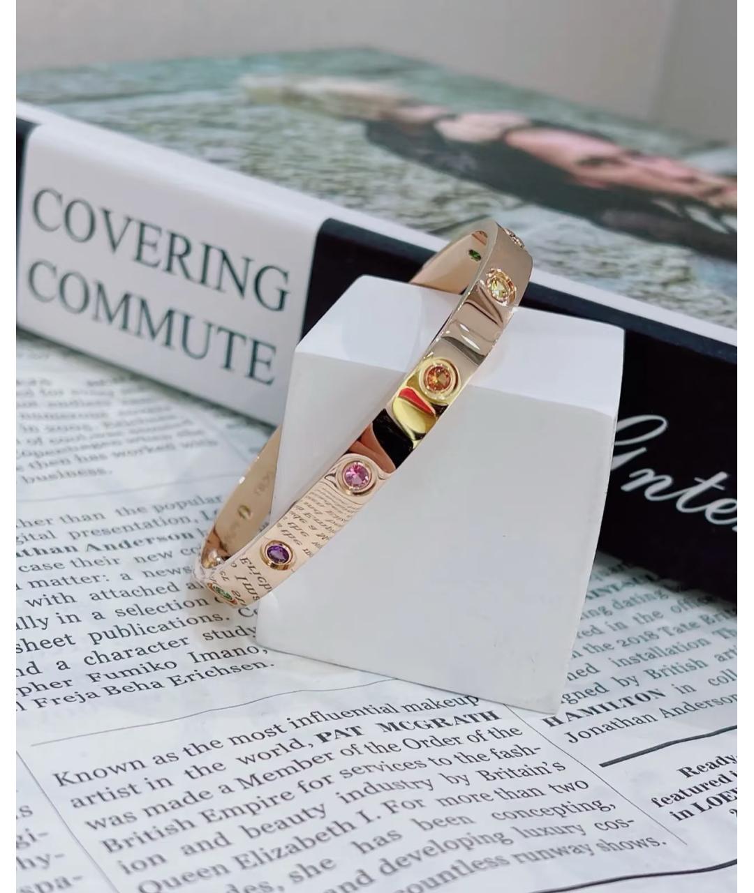 CARTIER Золотой браслет из розового золота, фото 2