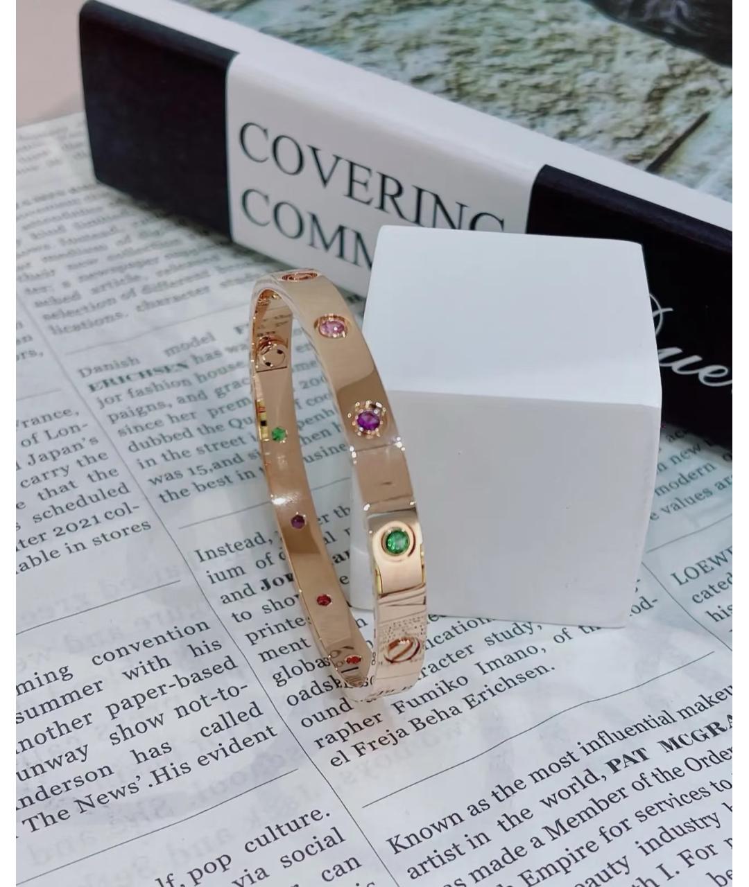 CARTIER Золотой браслет из розового золота, фото 5