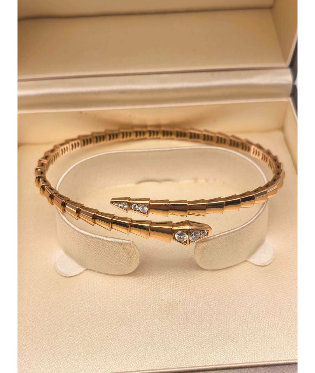 BVLGARI Золотой браслет из розового золота, фото 4