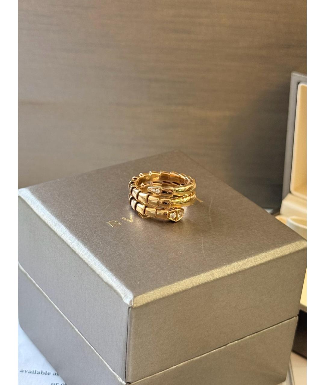 BVLGARI Золотое кольцо из розового золота, фото 6