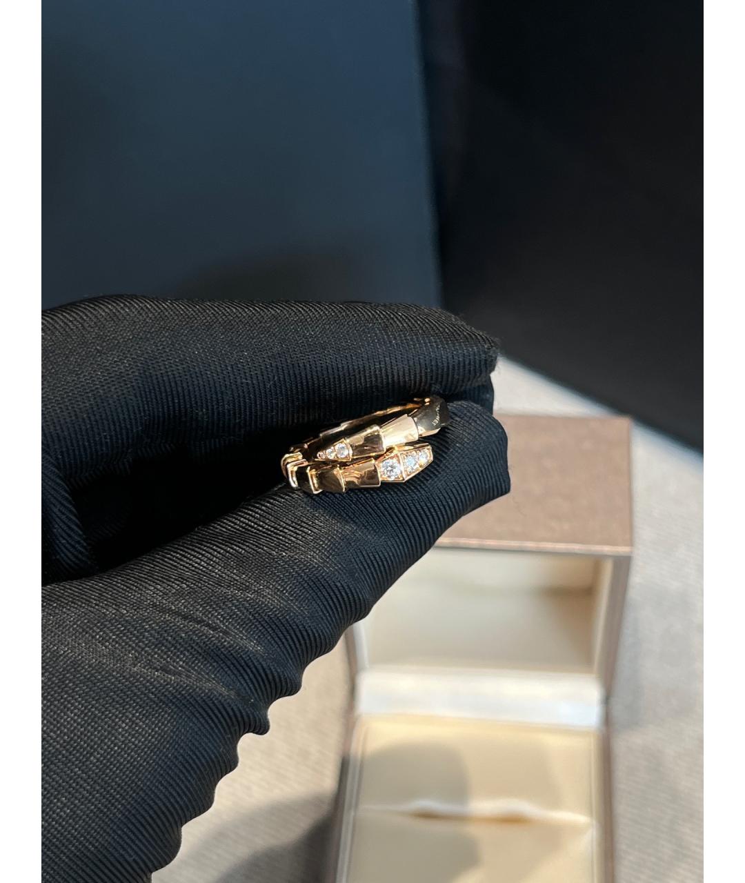BVLGARI Золотое кольцо из розового золота, фото 9