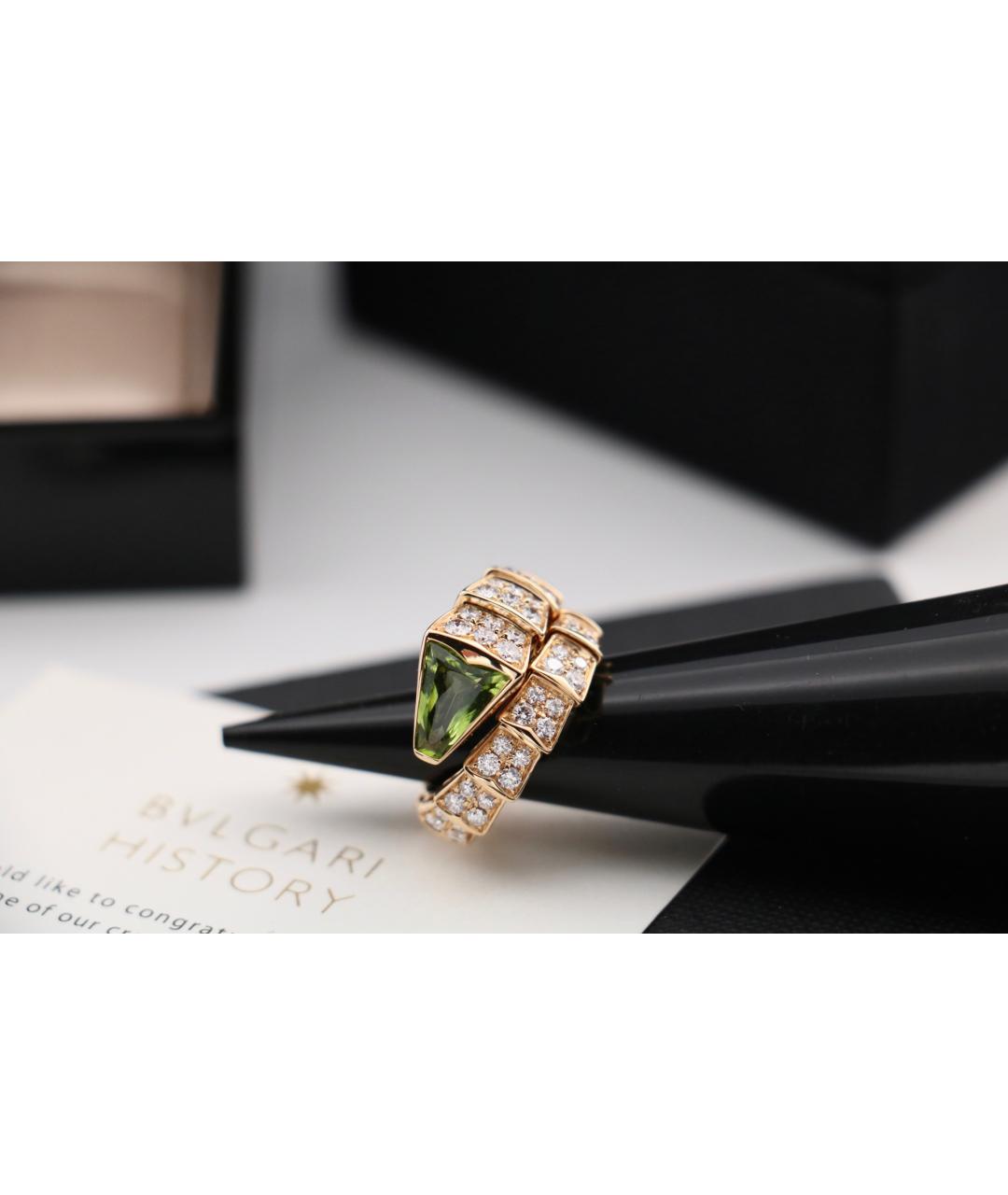 BVLGARI Золотое кольцо из желтого золота, фото 5