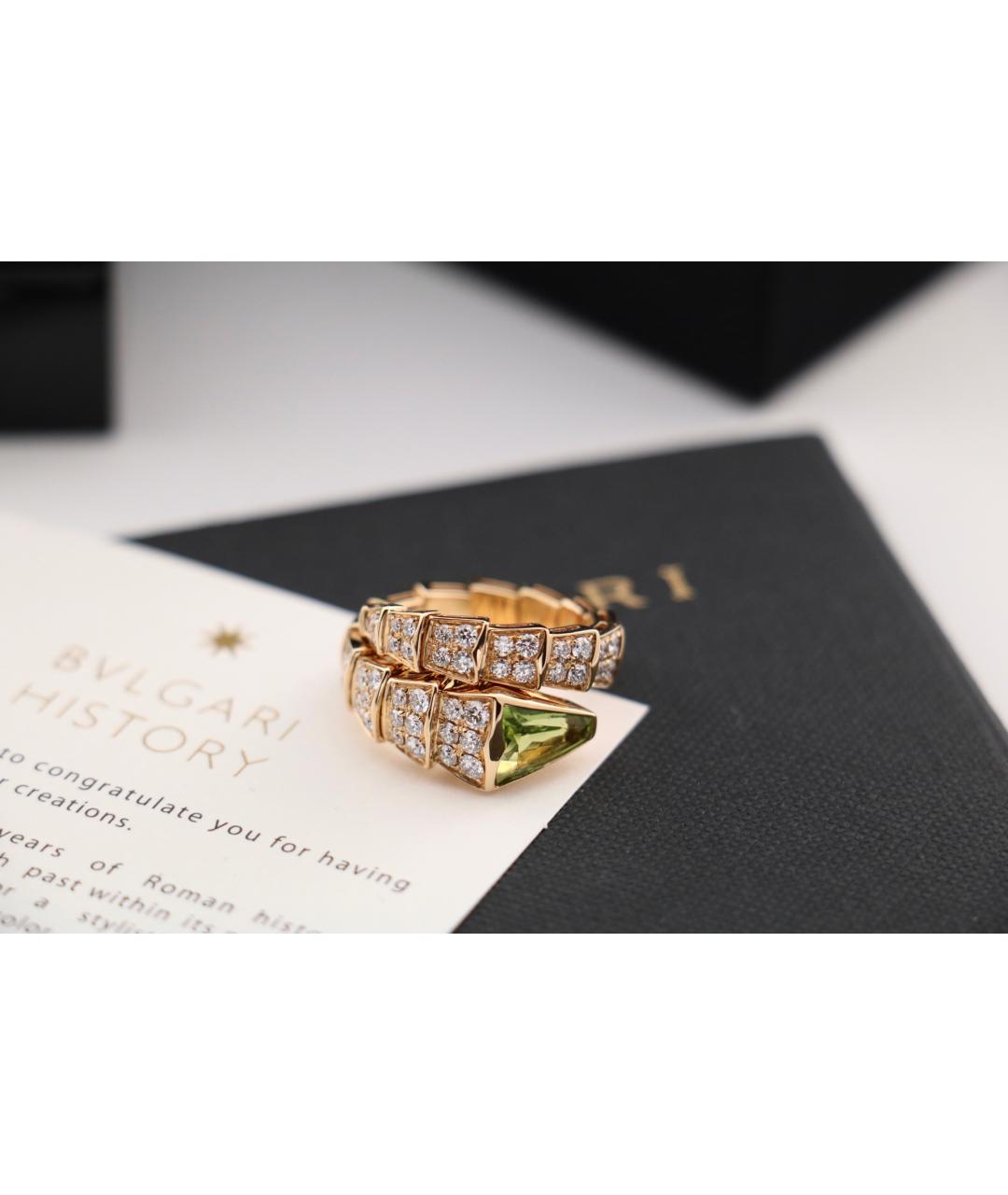 BVLGARI Золотое кольцо из желтого золота, фото 4