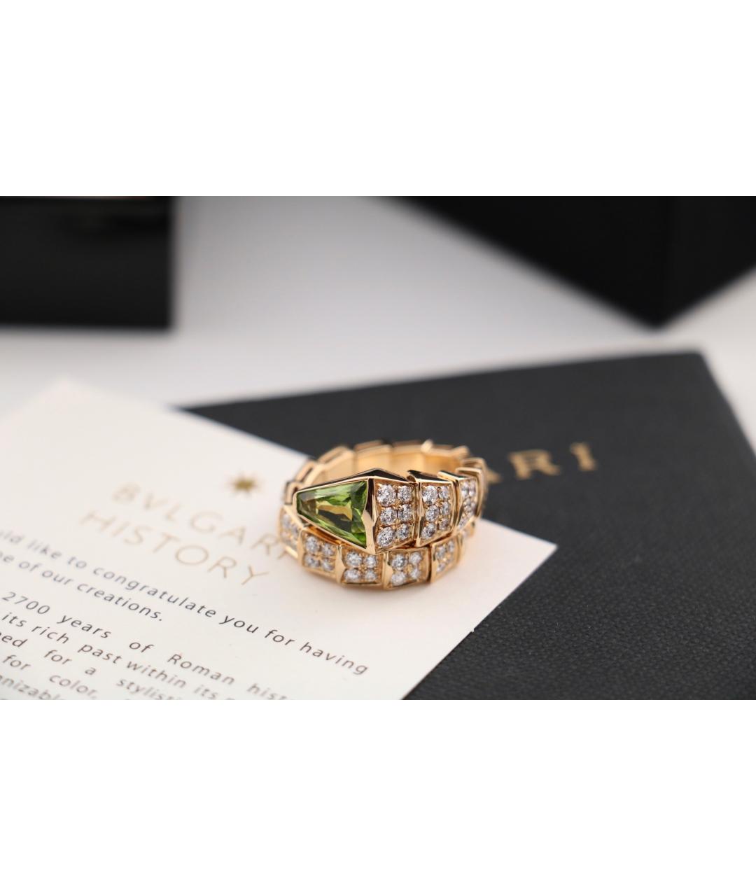 BVLGARI Золотое кольцо из желтого золота, фото 7