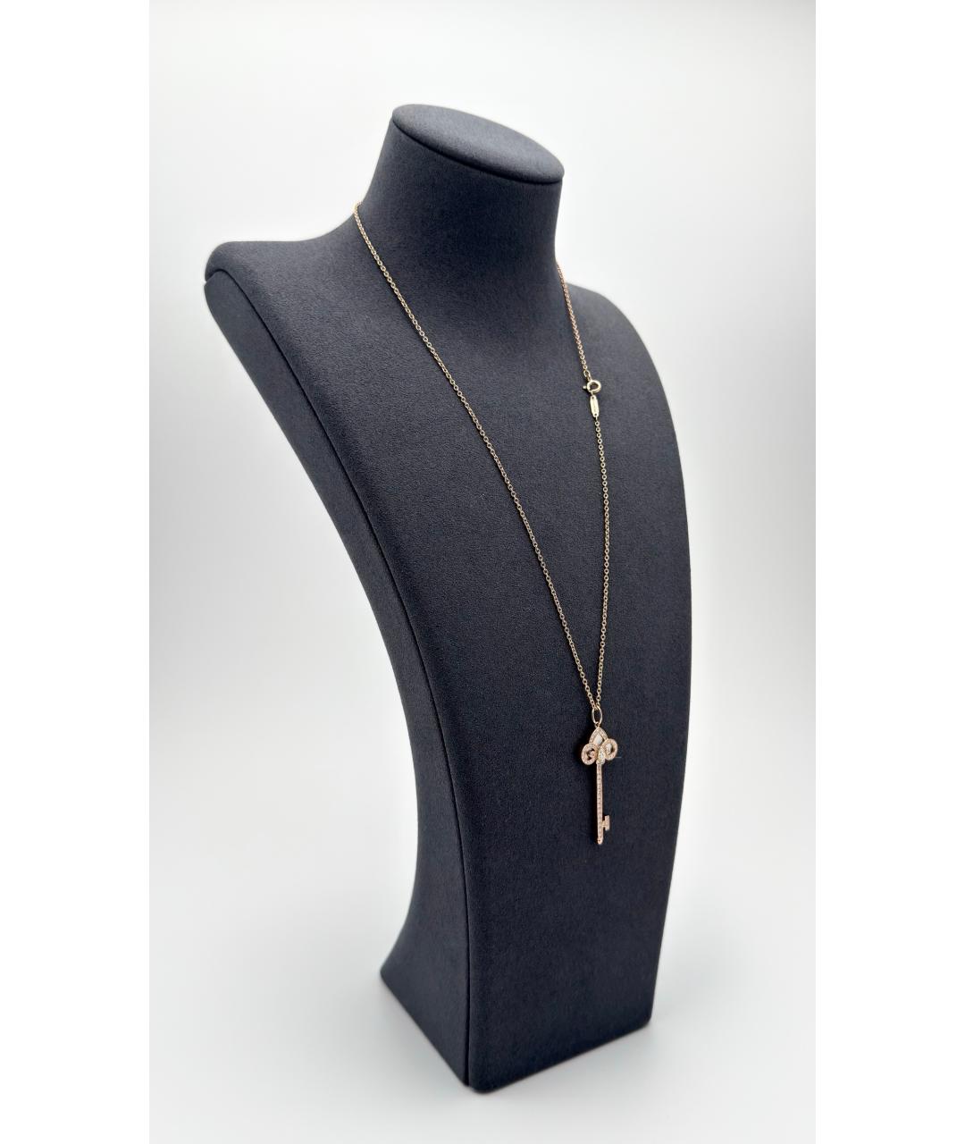 TIFFANY&CO Золотое колье из розового золота, фото 4