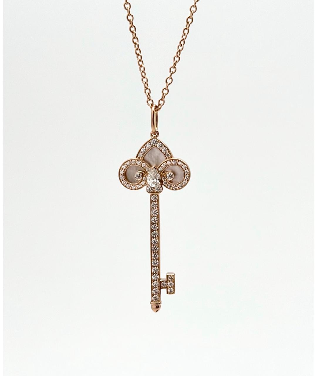 TIFFANY&CO Золотое колье из розового золота, фото 5