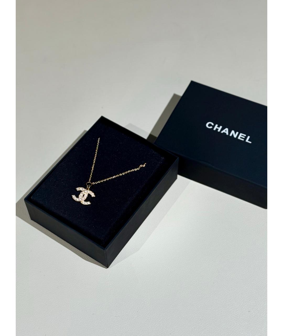 CHANEL Золотое колье, фото 2