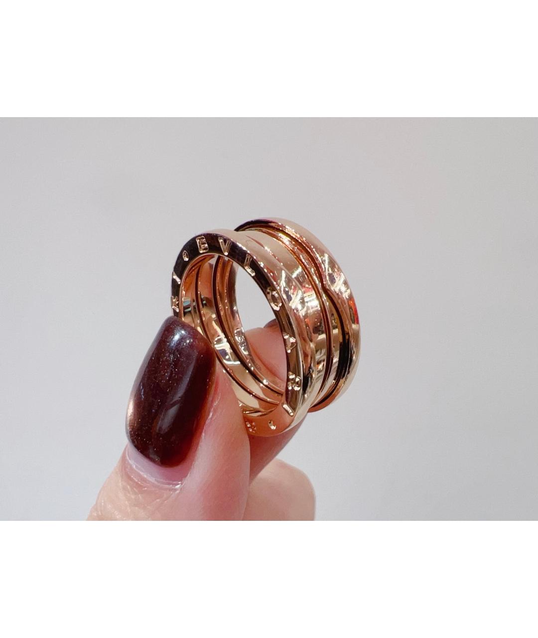 BVLGARI Золотое кольцо из розового золота, фото 4