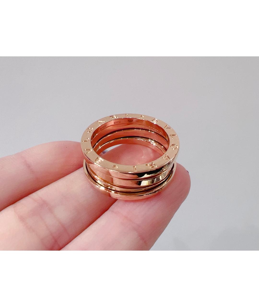 BVLGARI Золотое кольцо из розового золота, фото 5