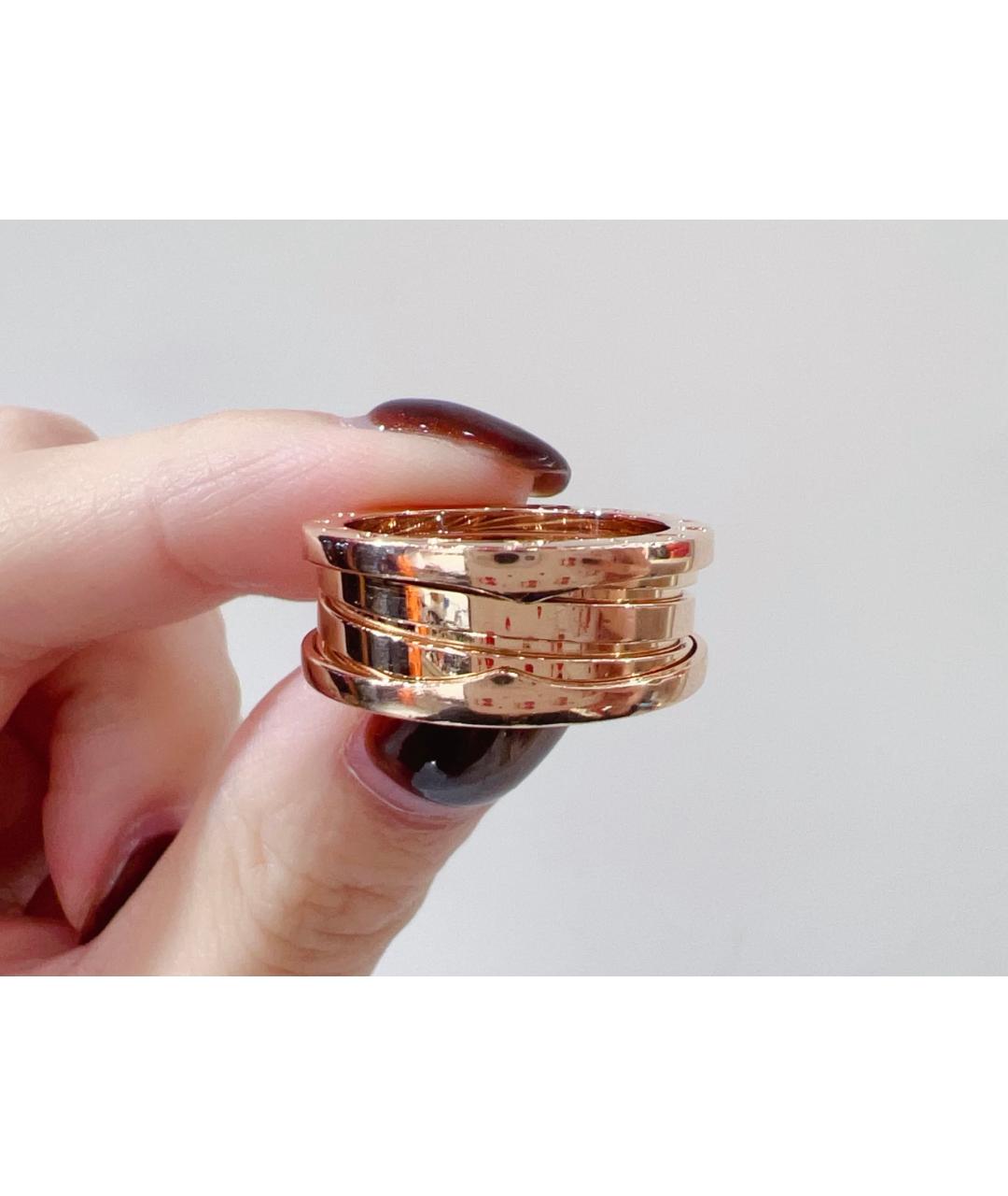 BVLGARI Золотое кольцо из розового золота, фото 6