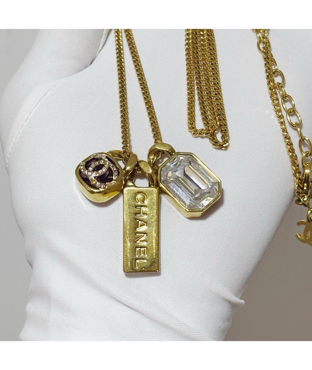 CHANEL Золотое колье, фото 3