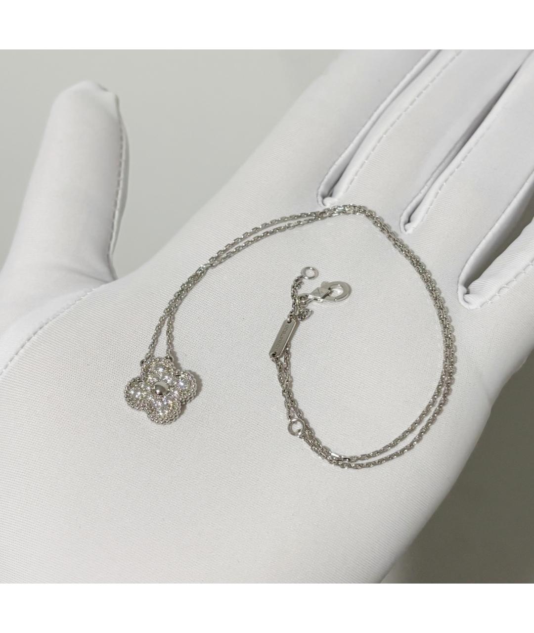 VAN CLEEF & ARPELS Серебряное колье из белого золота, фото 5