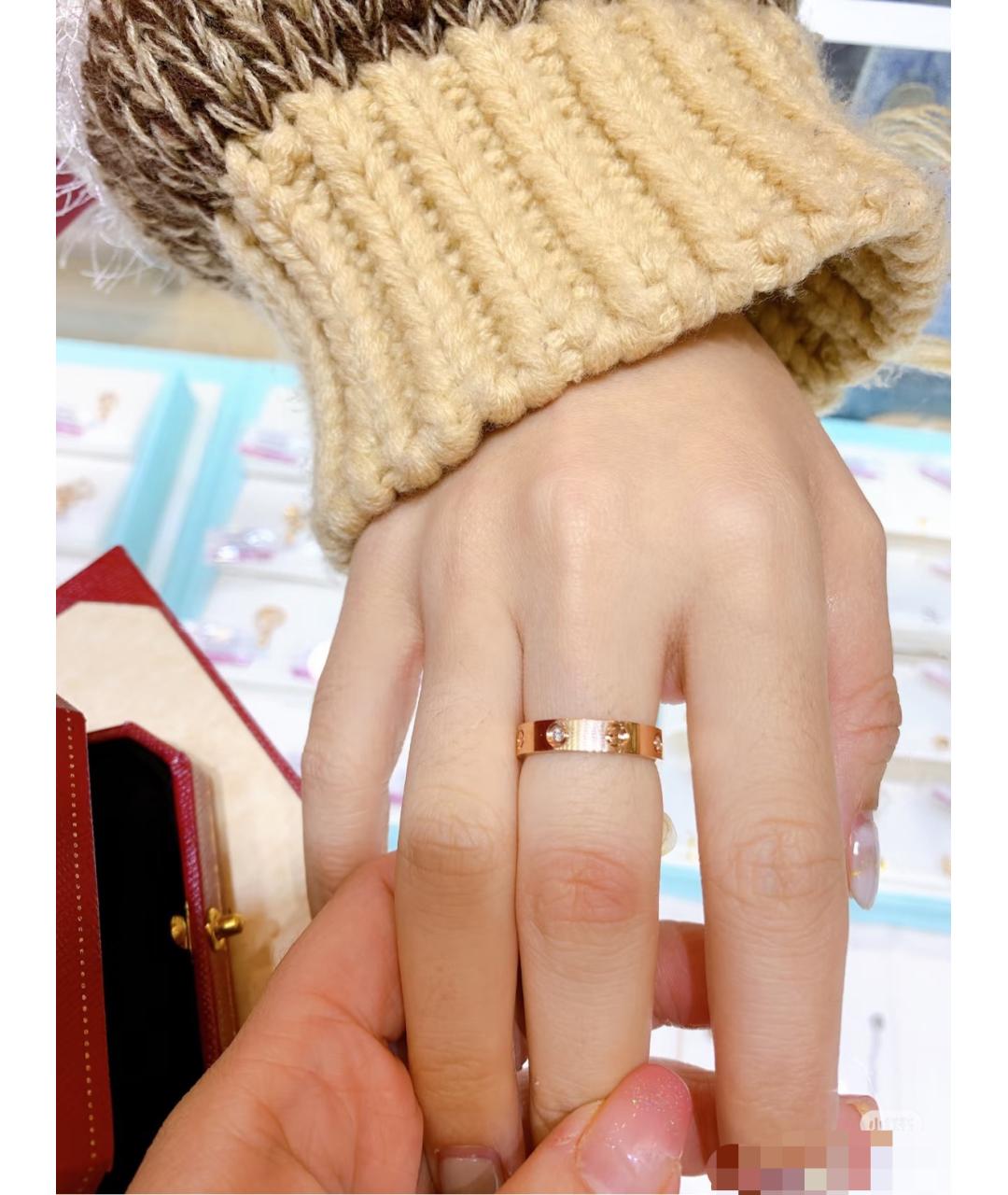 CARTIER Золотое кольцо из розового золота, фото 8