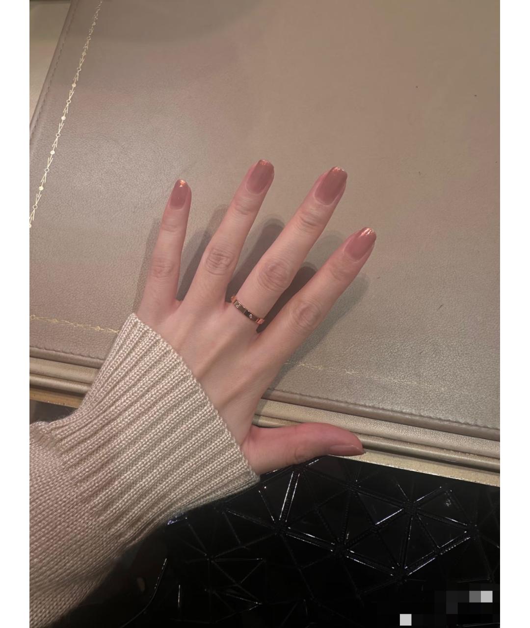 CARTIER Золотое кольцо из розового золота, фото 7