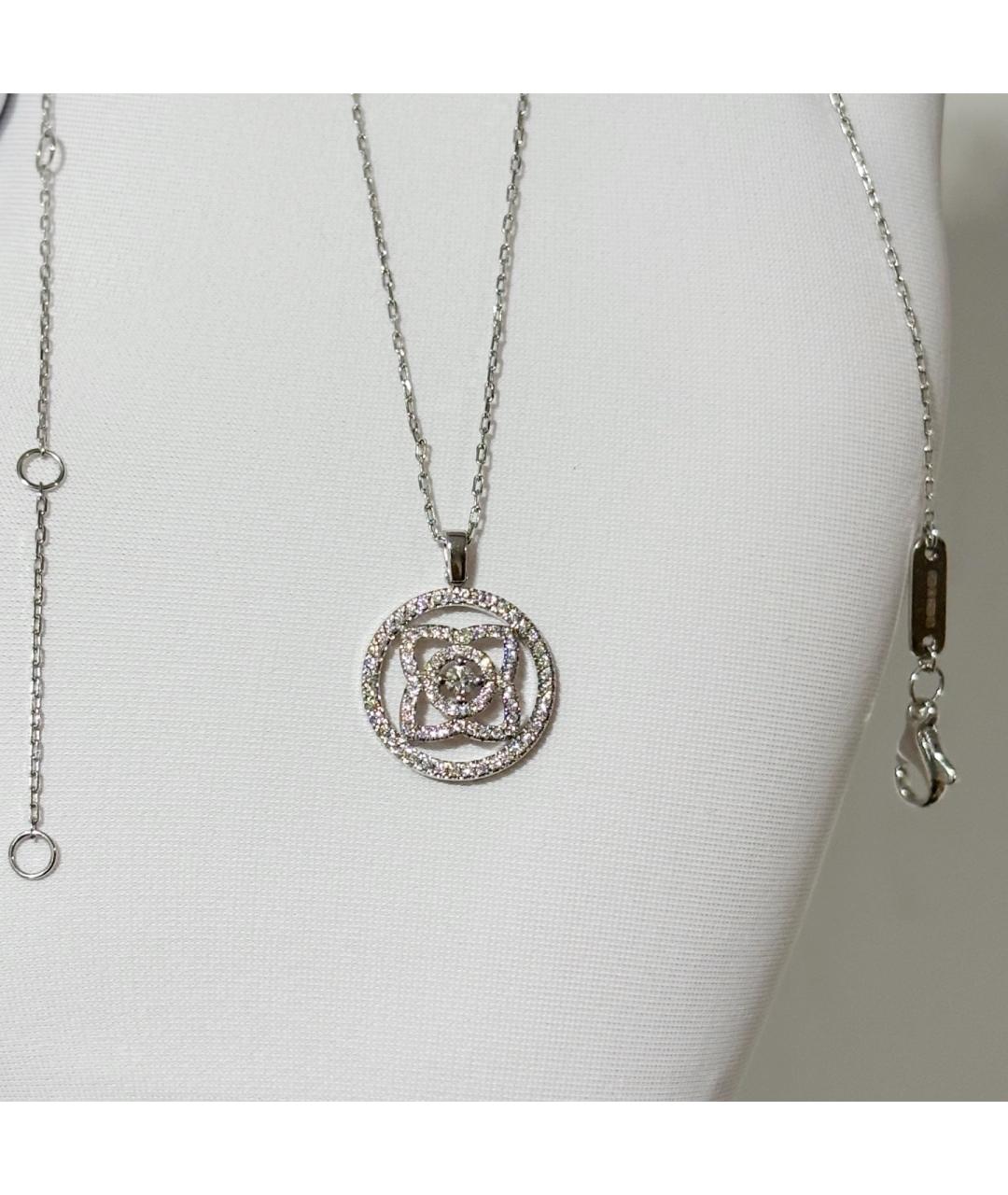 DE BEERS Серебряное колье из белого золота, фото 2