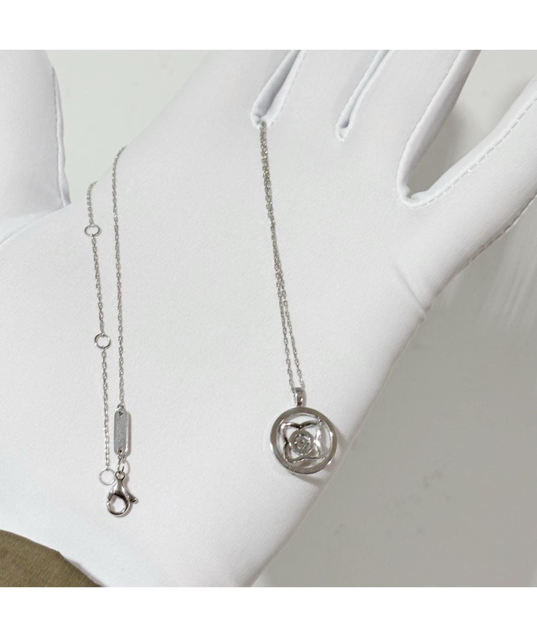 DE BEERS Серебряное колье из белого золота, фото 4