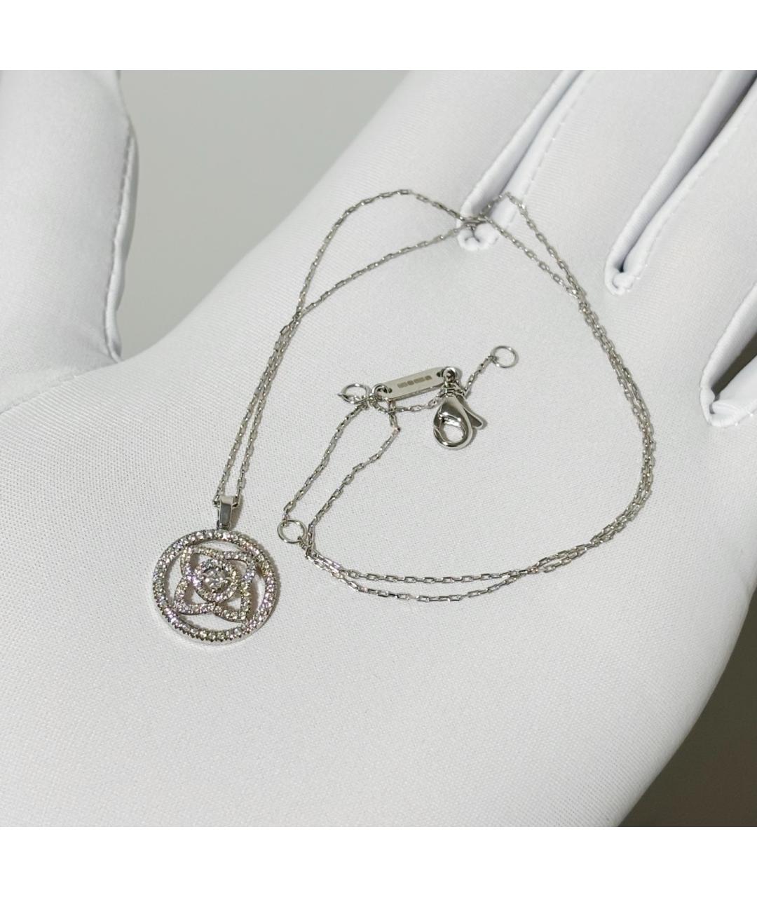 DE BEERS Серебряное колье из белого золота, фото 5