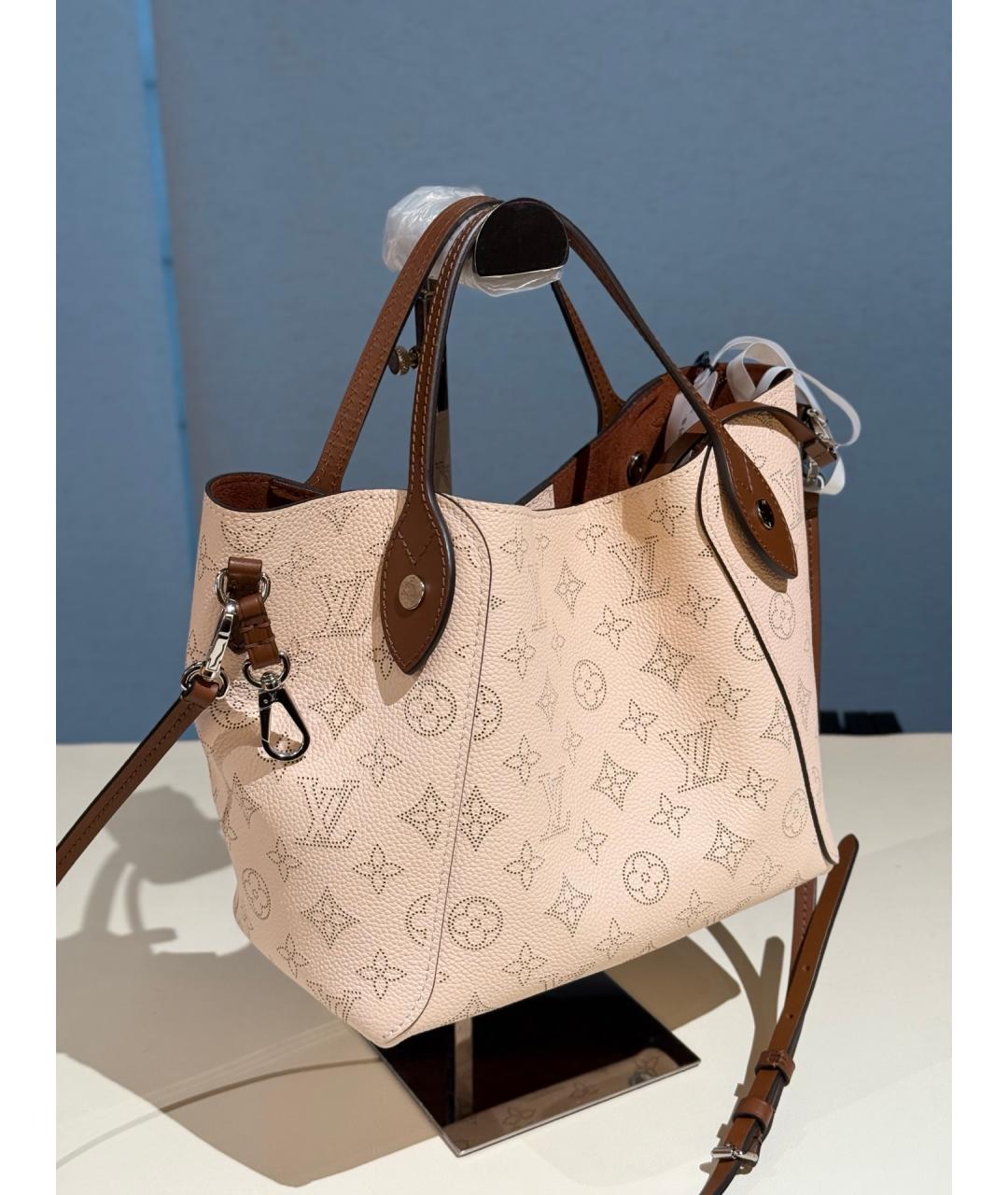 LOUIS VUITTON Бежевая сумка тоут, фото 6