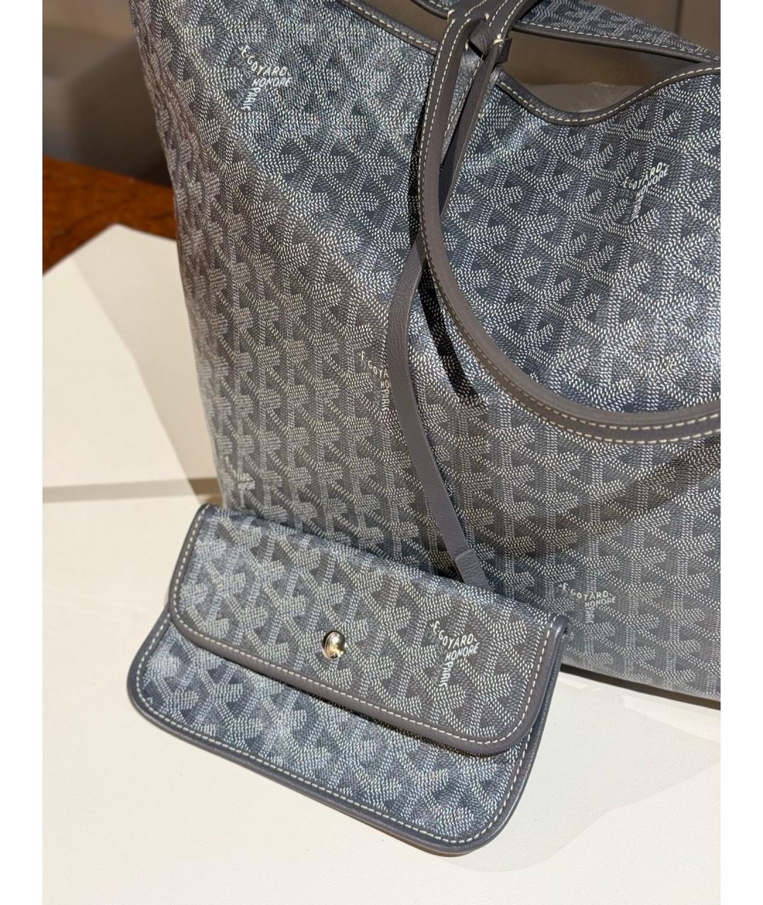 GOYARD Серая сумка тоут, фото 9