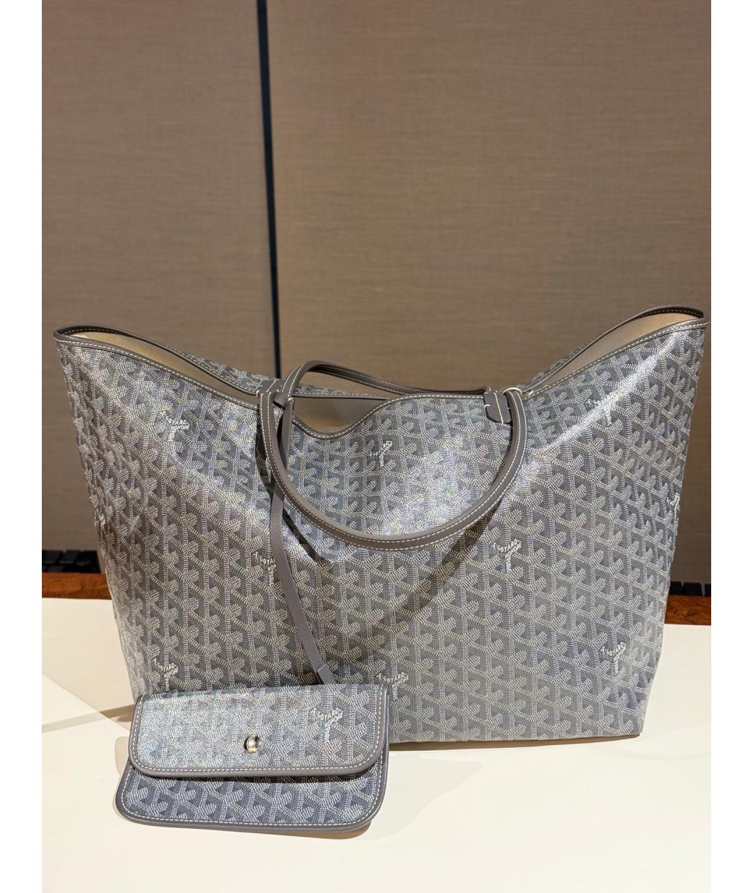 GOYARD Серая сумка тоут, фото 10