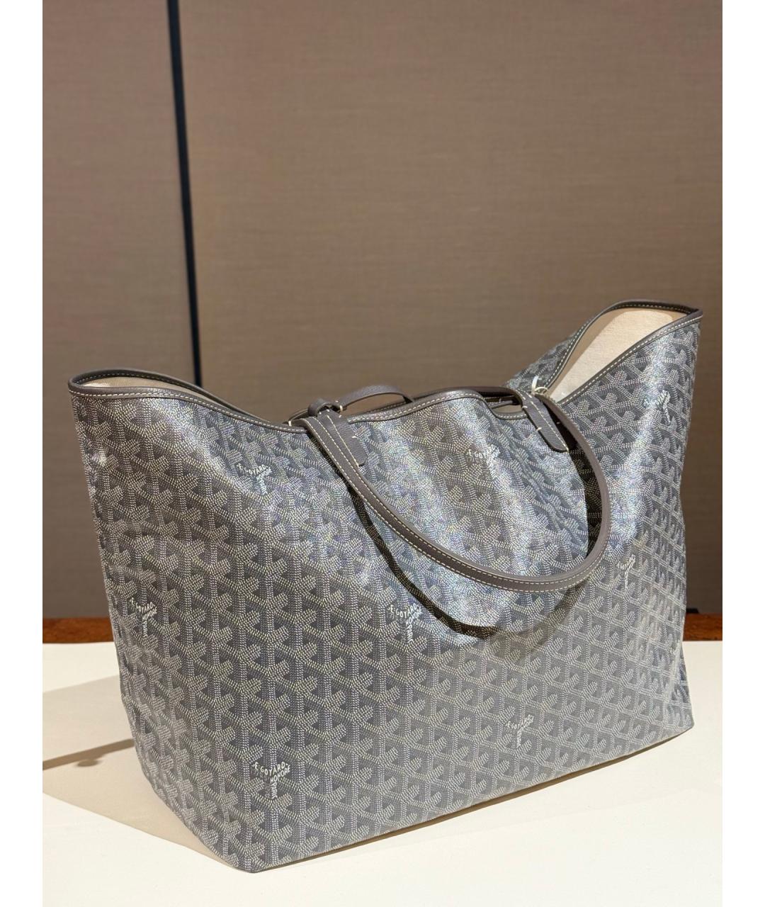 GOYARD Серая сумка тоут, фото 8