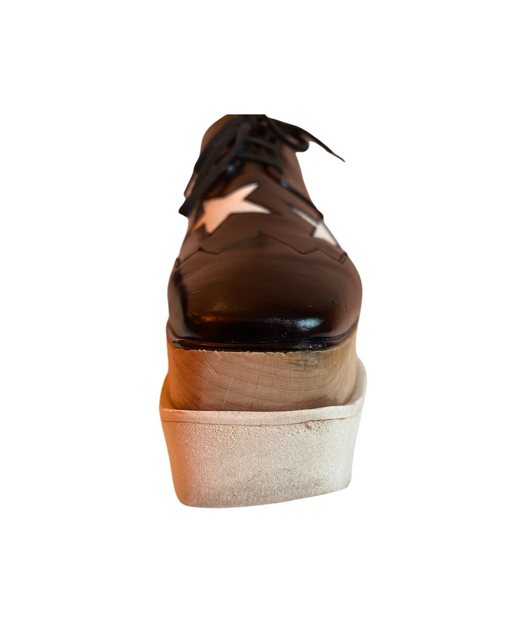 STELLA MCCARTNEY Черные кожаные ботинки, фото 6
