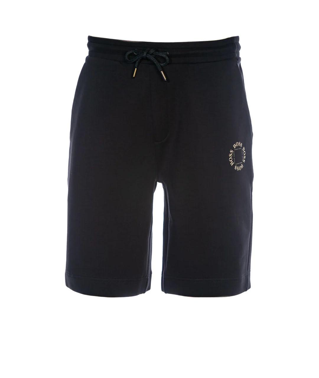 HUGO BOSS Темно-синие хлопковые шорты, фото 1