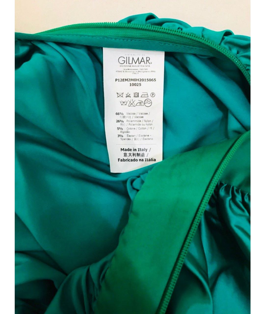 FRANKIE MORELLO Зеленые вискозное коктейльное платье, фото 4