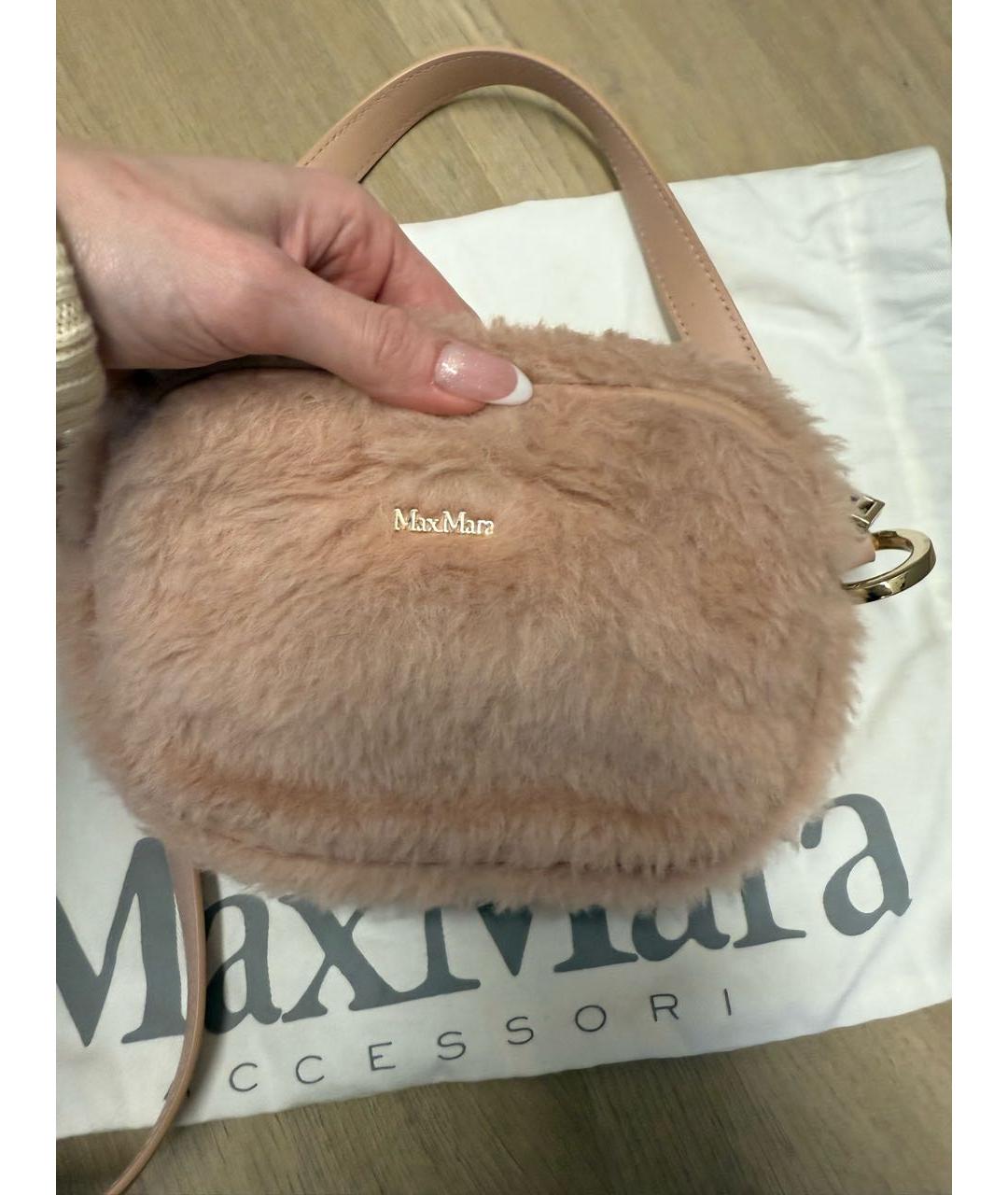 MAX MARA Розовая сумка через плечо, фото 2